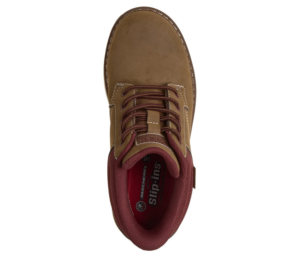 Skechers Slip-ins Work: Flex Boot Fallow