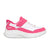 WHITE / HOT PINK